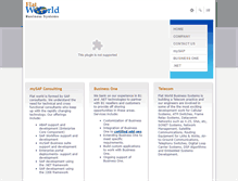 Tablet Screenshot of flatworldbusinesssystems.com